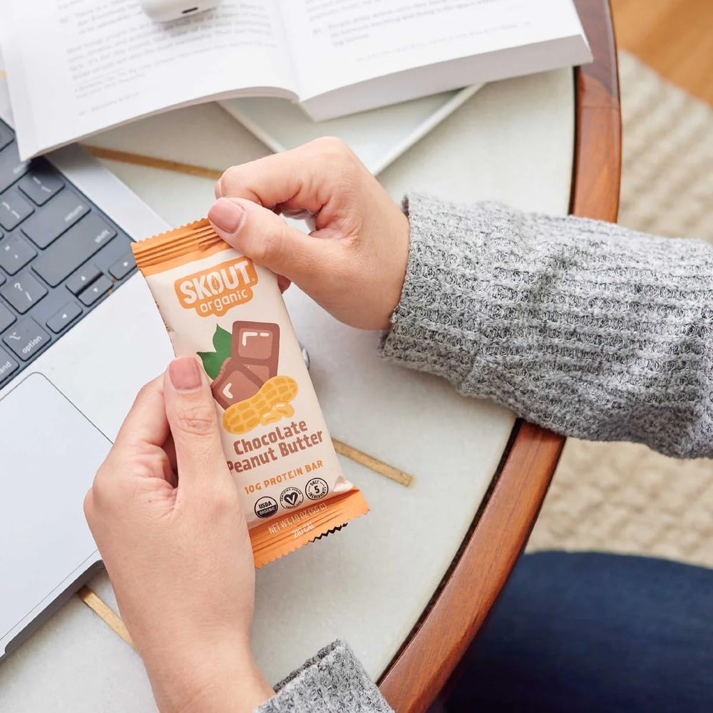 Close-up reveals roasted peanut crunch and subtle sweetness