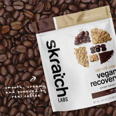 Skratch Labs Recovery Drink serving idea with oats and banana