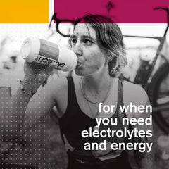 Endurance training session with hydration mix maintaining energy and focus