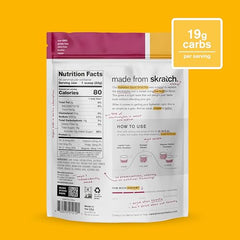 Scoop of Skratch Labs mix measuring a serving for training fueling