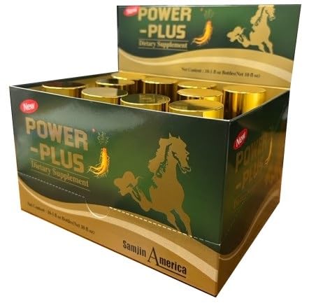 Skydia Power Plus bottle with seal and clean label close-up