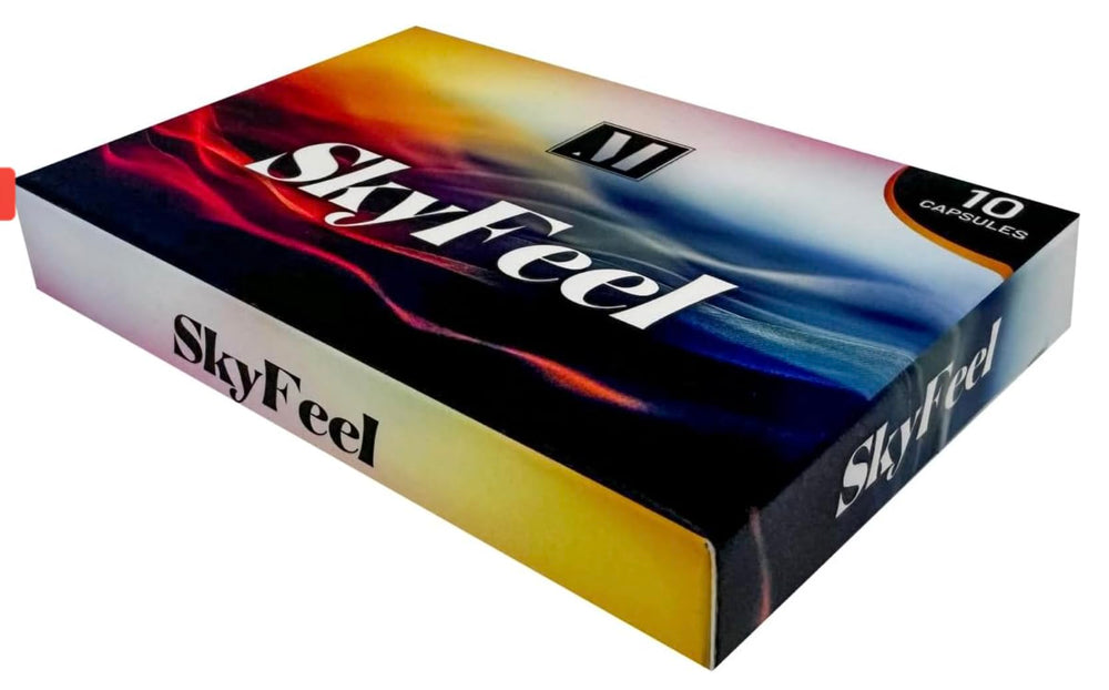 SkyFeel gym bag ready supplement in sleek bottle