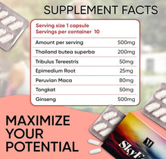 SkyFeel men wellness pill for active daily endurance