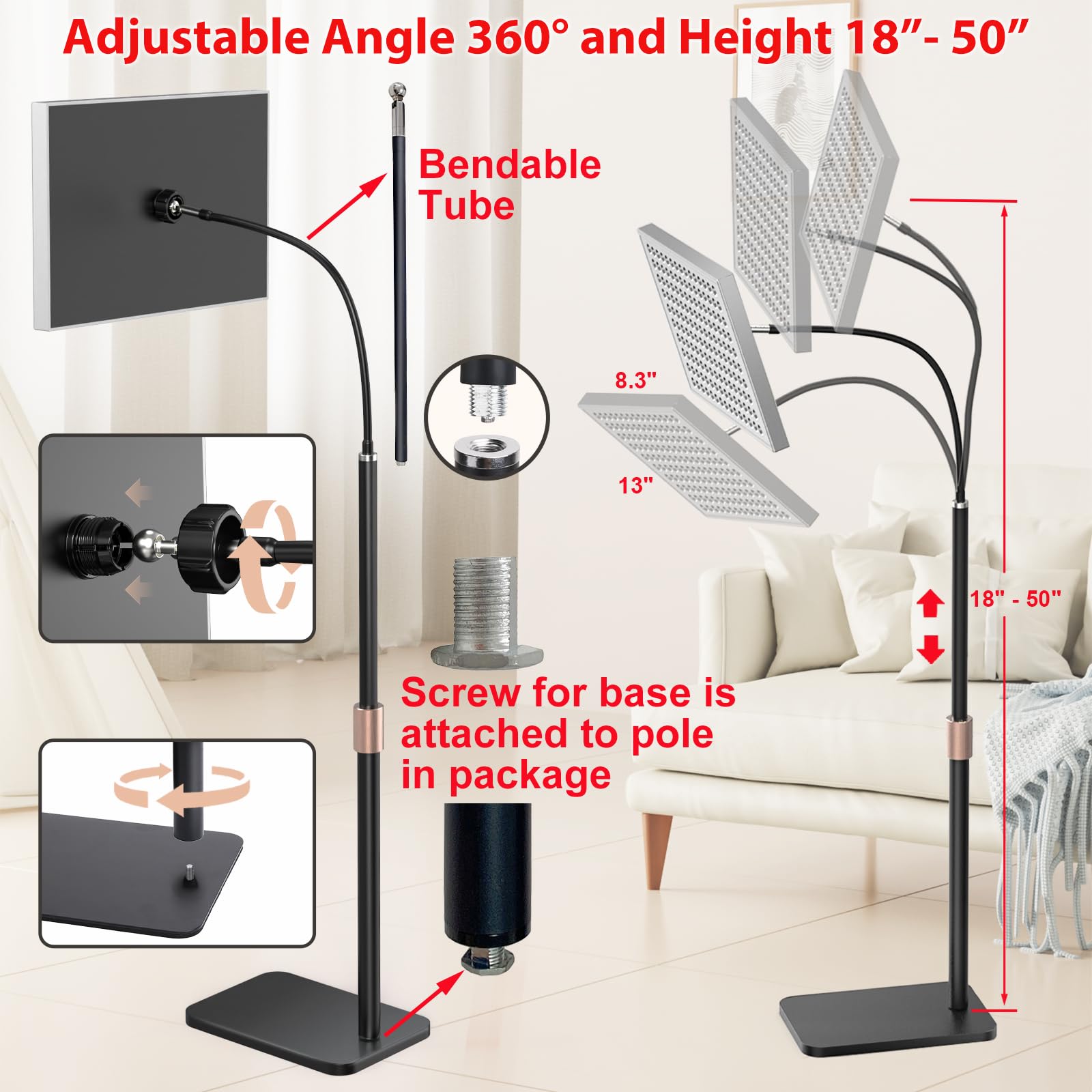 Skylaxy portable setup with tool-free assembly for easy relocation.