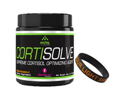 SleekMax CortiSolve bottle with orange dreamsicle flavor supports daily routine motivation