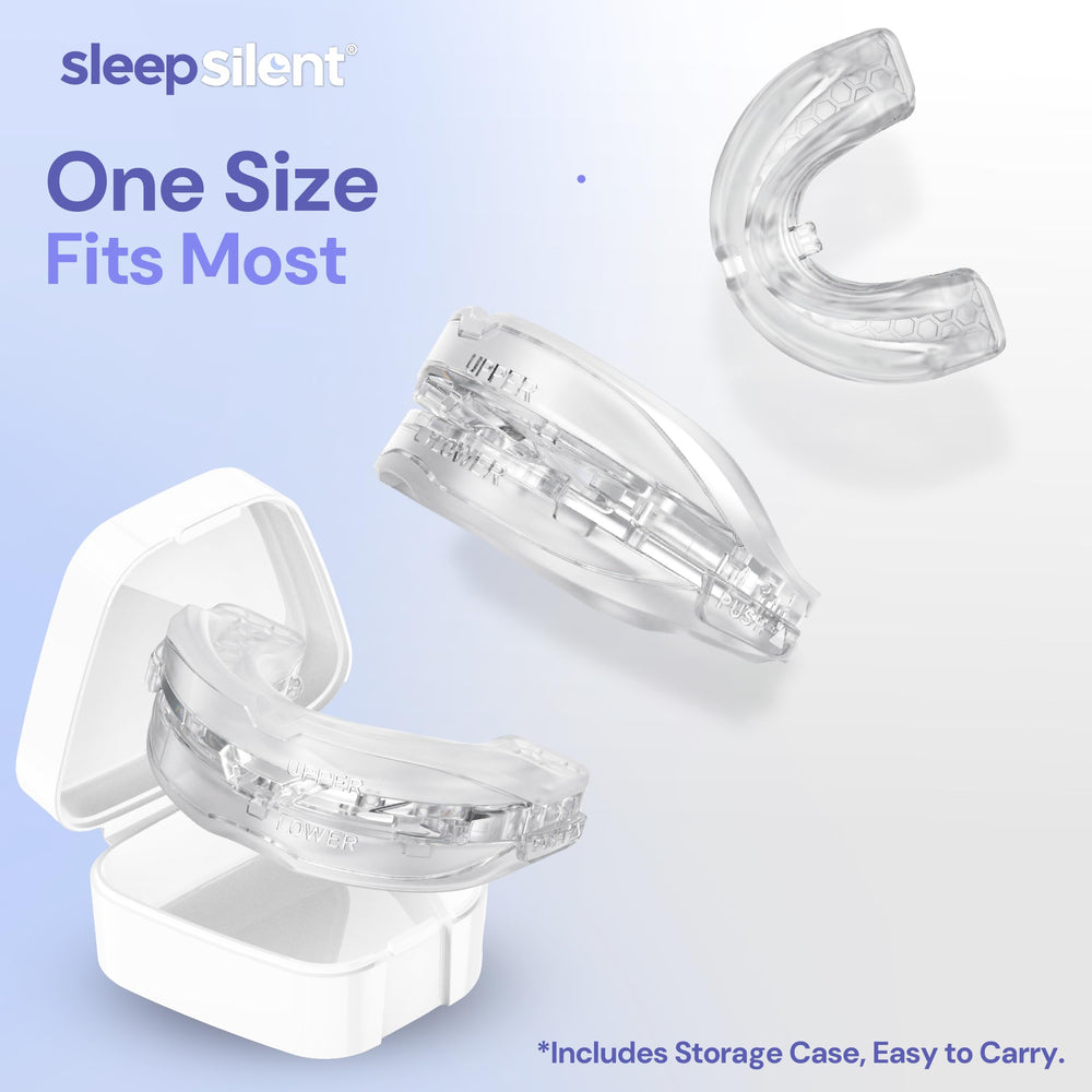 Sleep Silent designed for adults 18 plus for non-invasive snoring support