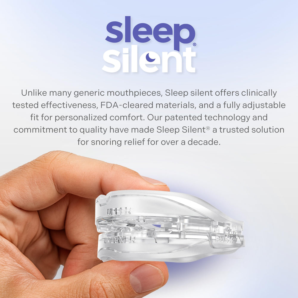 Sleep Silent snore-stopper in action for a calmer night