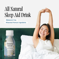 Sleeping Bottle tart cherry ingredients showcase natural relaxation.