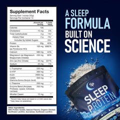 SleepProtein USA-made facility badge close-up emphasizing quality standards