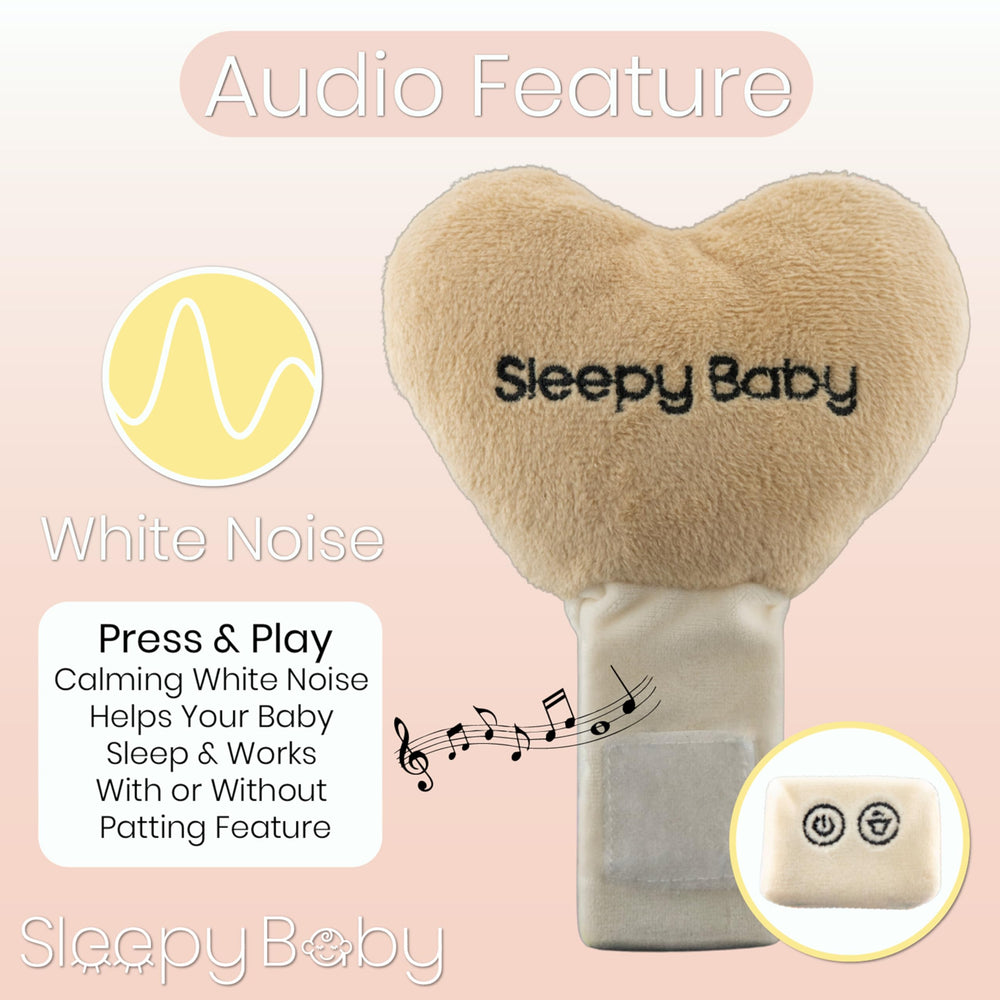 Sleepy Baby adjustable belt securing the device on a crib or stroller