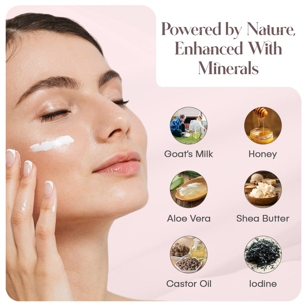 SLEEPY FIELDS fast-absorbing cream in hand with non-greasy feel