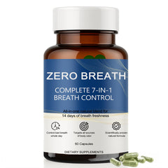Slifthistle Zero Breath capsules bottle for daily fresh breath support.