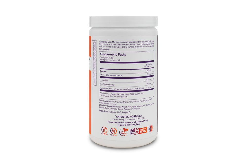 SlimCentric GLP-1 ingredients highlight vitamin C and arginine for nourishment.