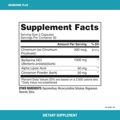 SlimFast Berberine Plus packaging with bottle and outer box.