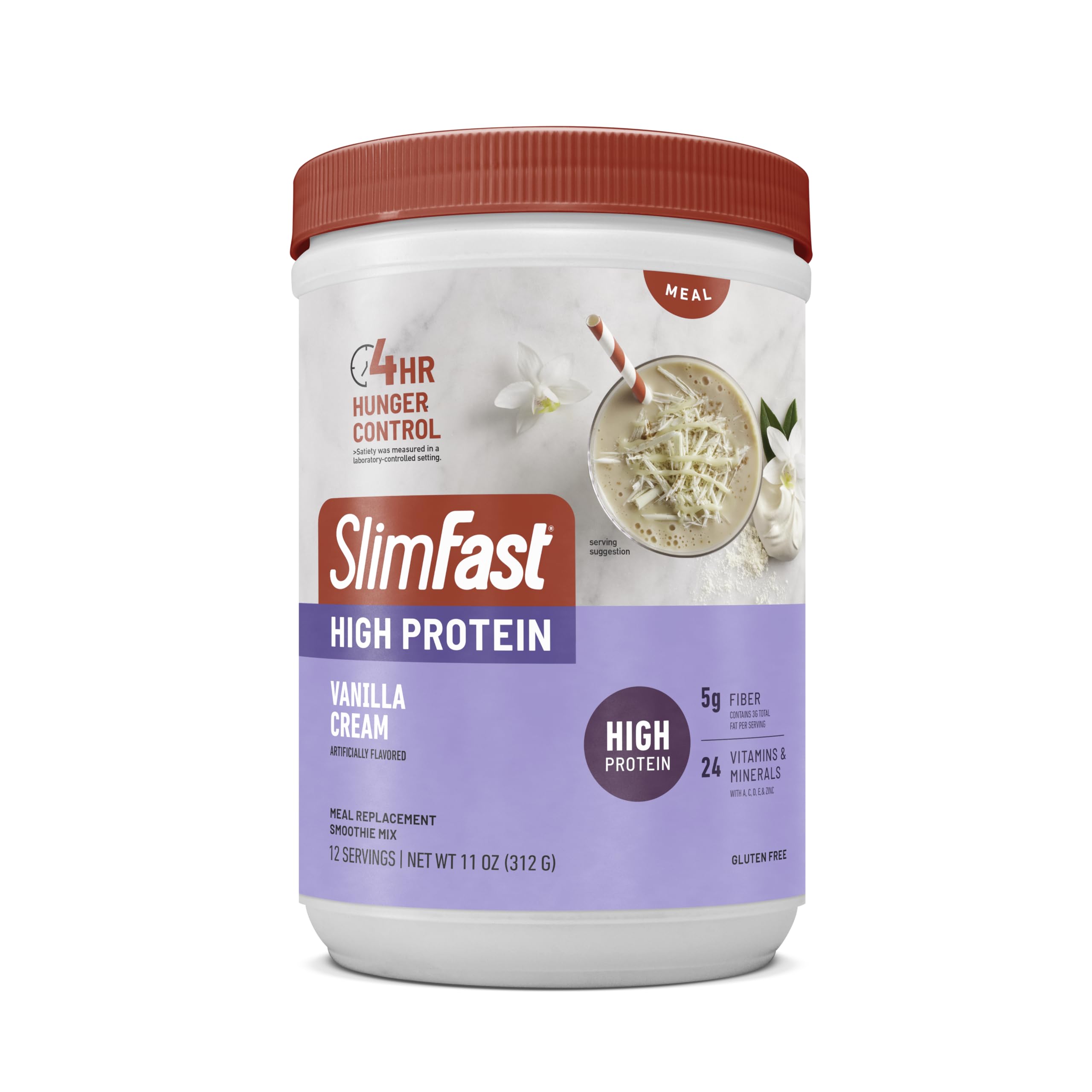 SlimFast-vanilla-cream-flavor-sachet delivers indulgent taste to stay on track.