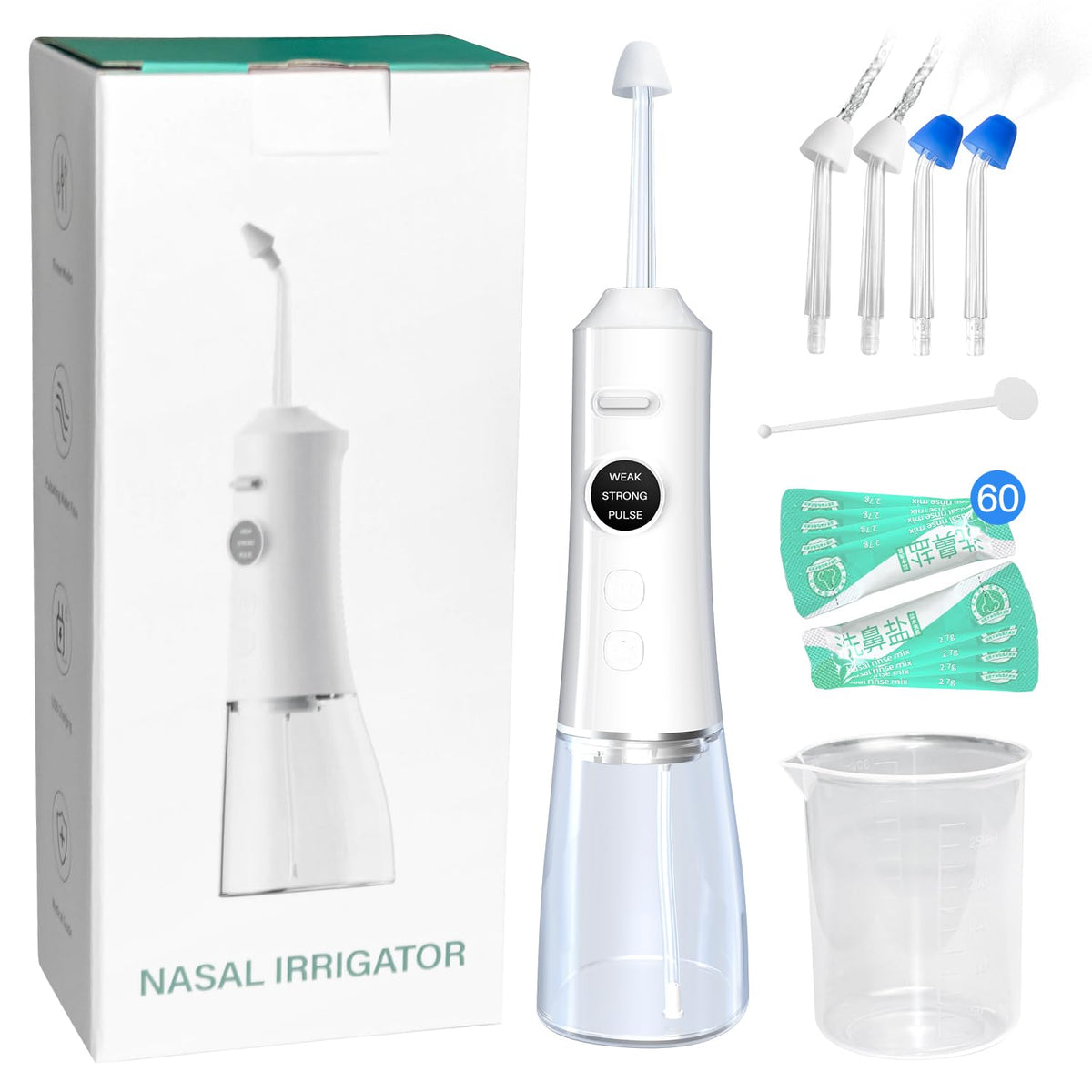 SLIPEXSAFE nasal irrigation system kit for daily, comfortable cleansing.