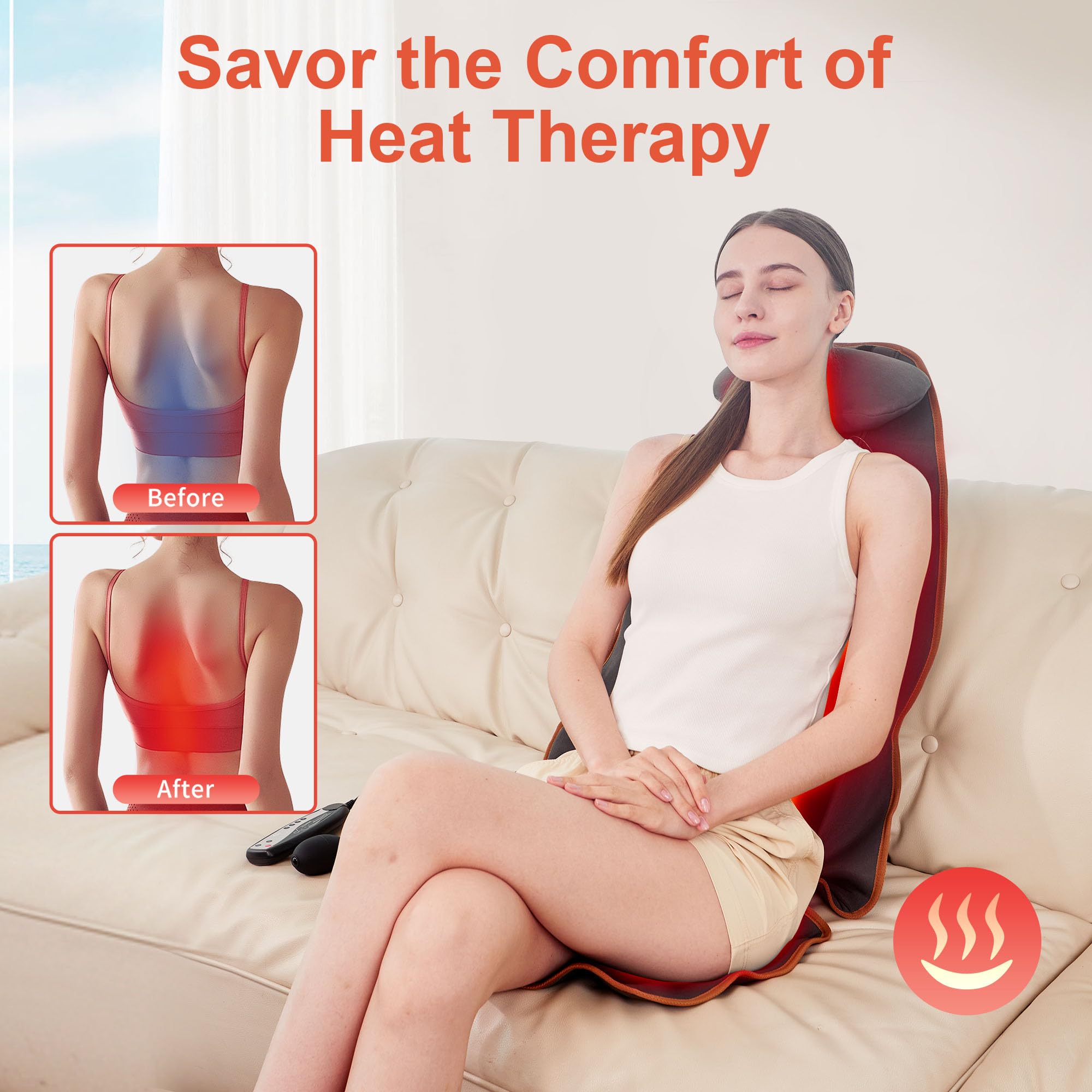 SLOTHMORE 3D neck traction cushion providing cervical support during use.