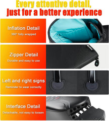 SLOTHMORE leg massager ideal for home, office, and travel