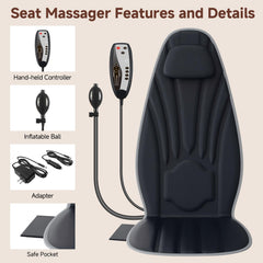 SLOTHMORE massage modes and intensities provide flexible relief options.