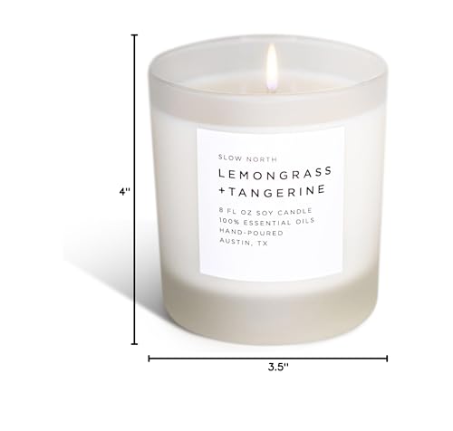 Slow North small-batch candle supports a woman-owned American-made business.