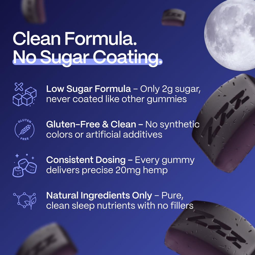 Slumber Pure Sleep bottle close-up highlighting fast acting, melatonin-free sleep support.
