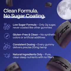 Slumber Pure Sleep bottle close-up highlighting fast acting, melatonin-free sleep support.