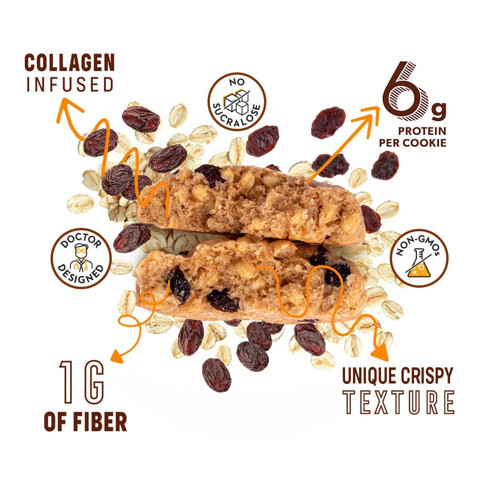 Smart for Life chocolate chip cookies provide a protein- and fiber-rich snack.