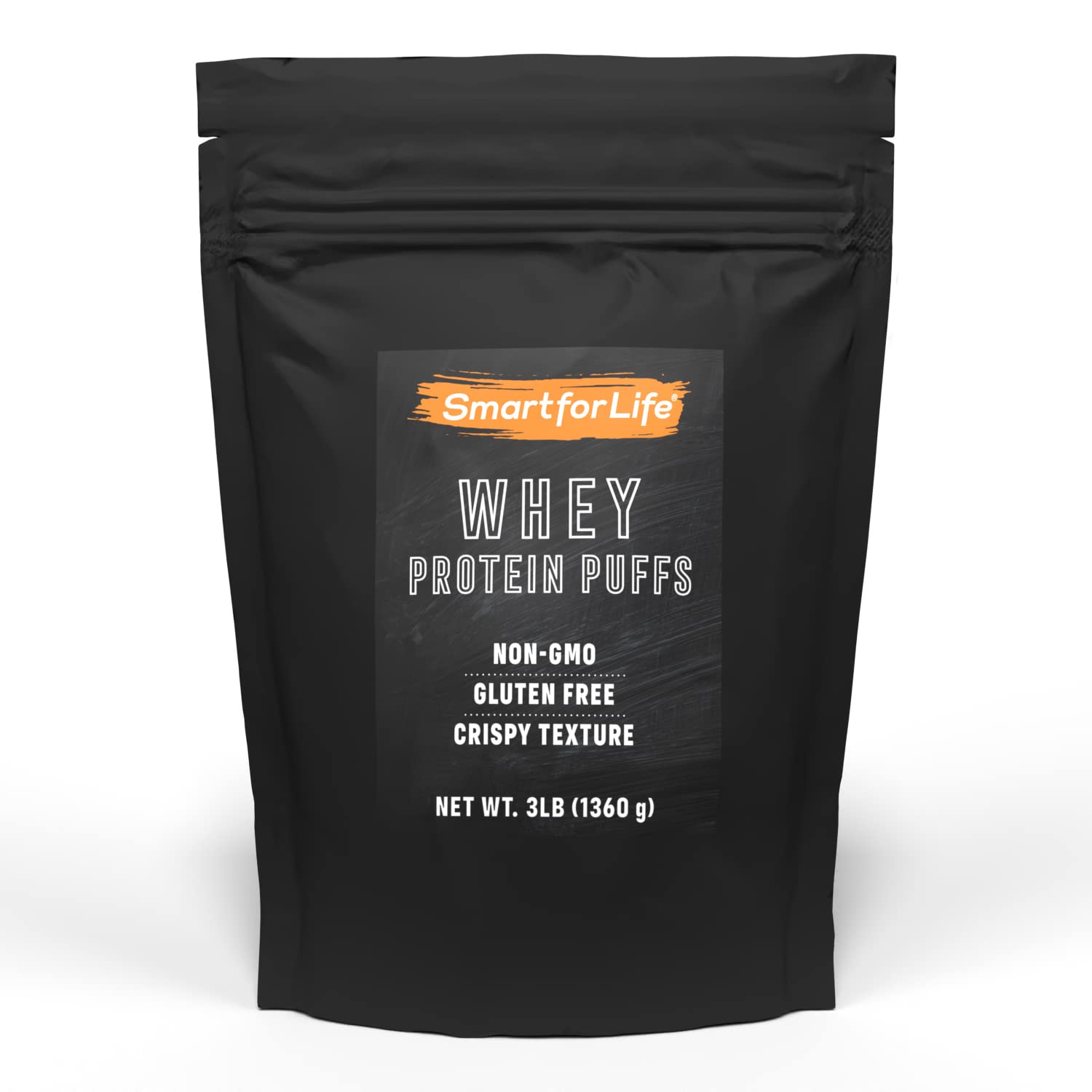 Smart for Life Whey Protein Puffs on-the-go snack for busy days.