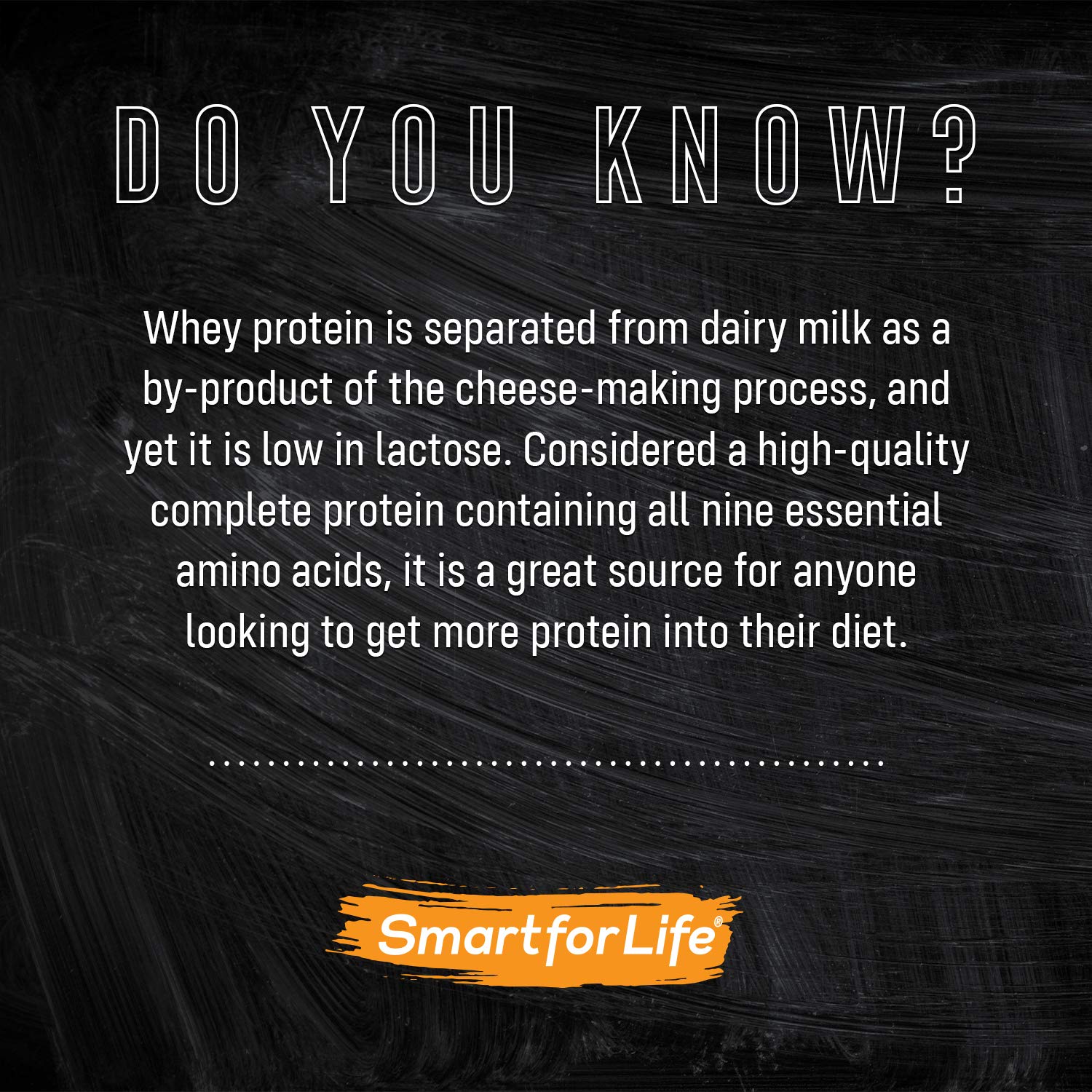 Smart for Life Whey Protein Puffs being poured into a shake for crunch.