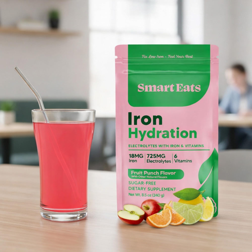 Smart Eats ingredients panel featuring vitamins and biotin