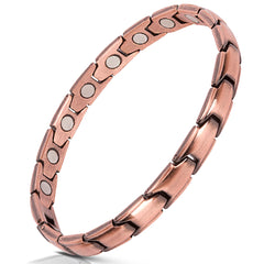 7.8 inch one-size bracelet with extra links for flexibility