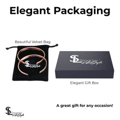 Unisex copper jewelry design suitable for both women and men