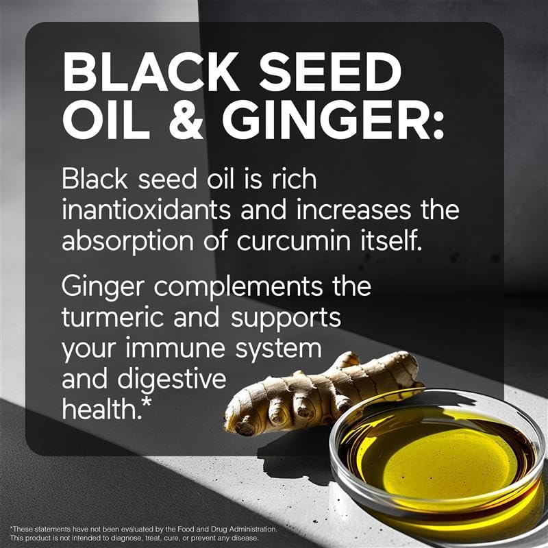 Smarternutrition Curcumin with black seed oil ingredient highlight