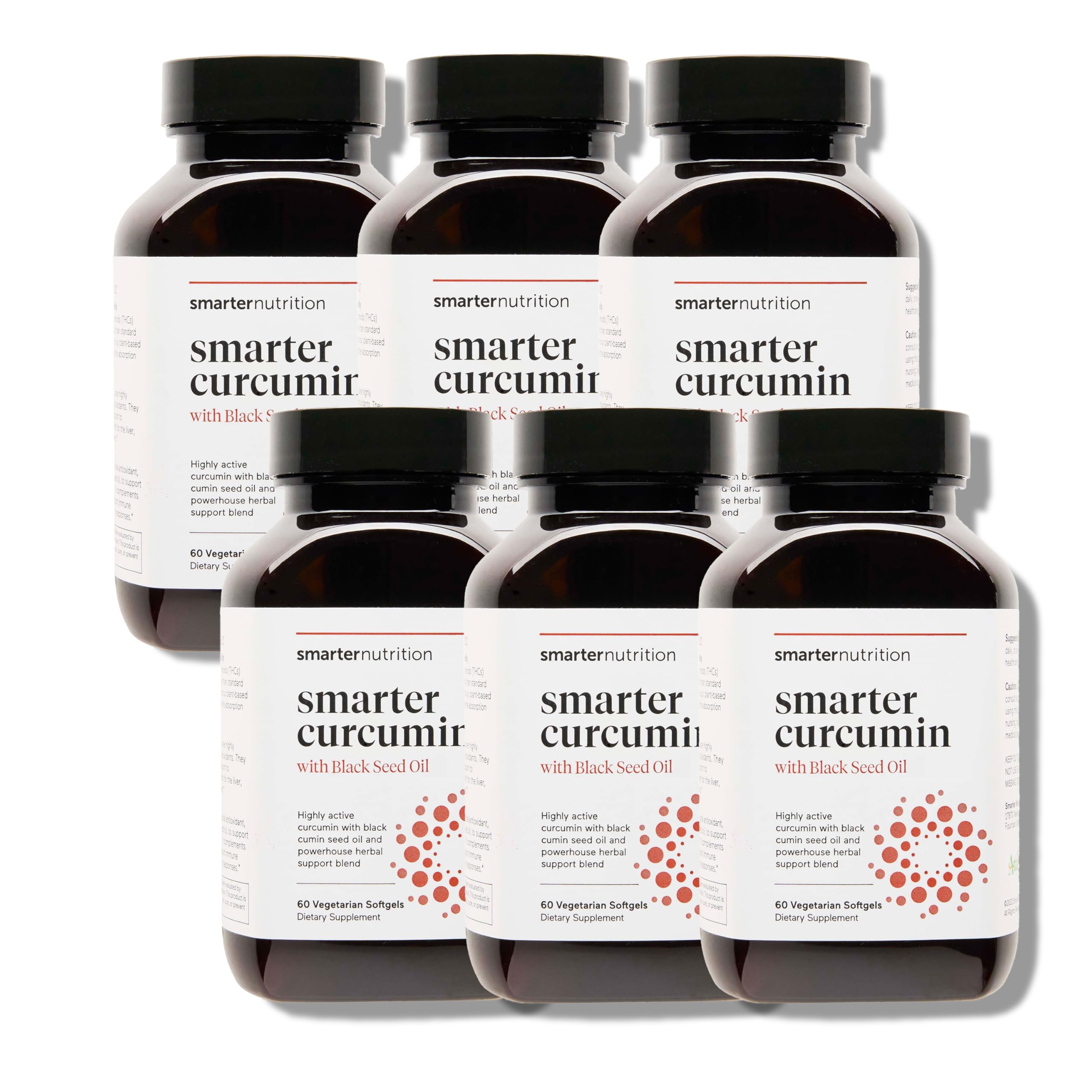 SMARTERNUTRITION Curcumin Softgels bottle for convenient daily use