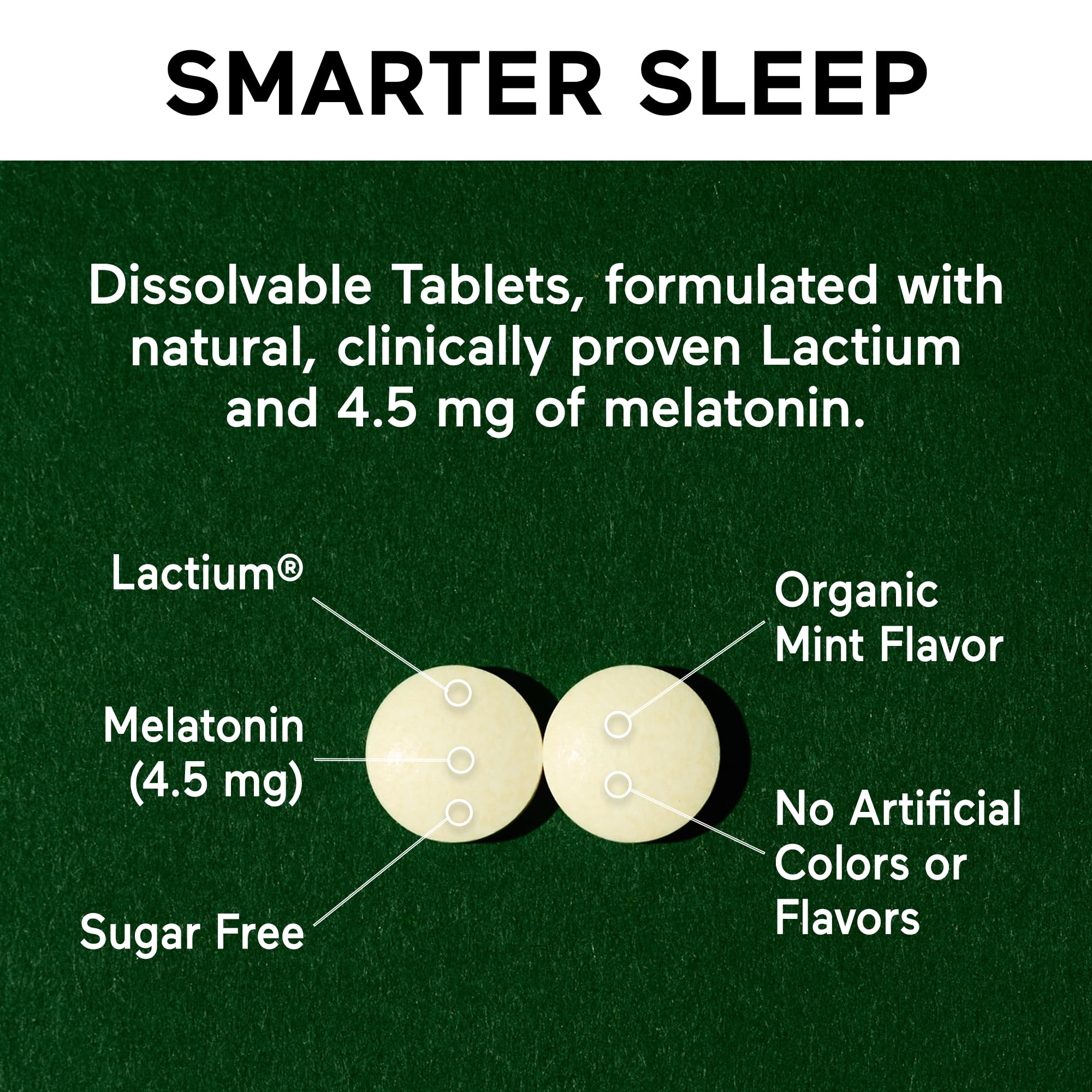 SMARTERNUTRITION 30-minute-before-bed usage guidance on packaging.