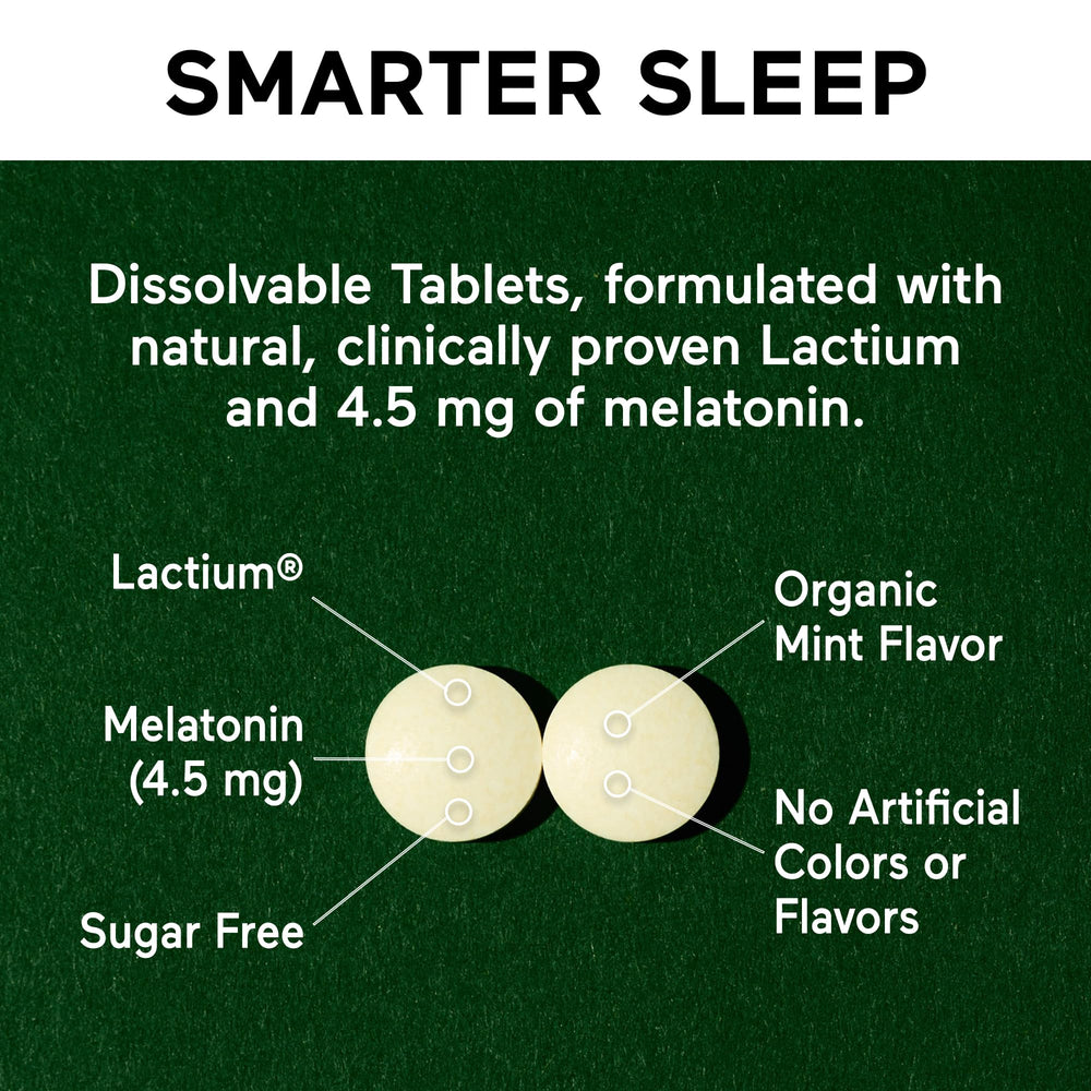 SMARTERNUTRITION 30-minute-before-bed usage guidance on packaging.