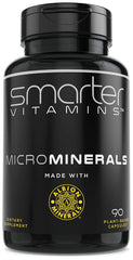 SmarterVitamins 15mg zinc glycinate bottle for daily energy support