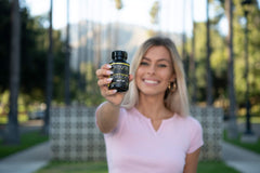 SmarterVitamins energy pills bottle 1 front with clean, modern design.