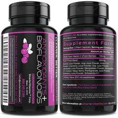 SmarterVitamins three-bottle set supports daily routine with 180 capsules