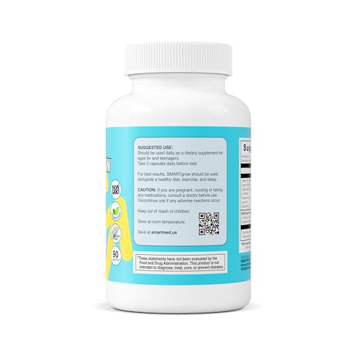 SMARTGROW packaging front highlighting the 5-in-1 formula benefits.