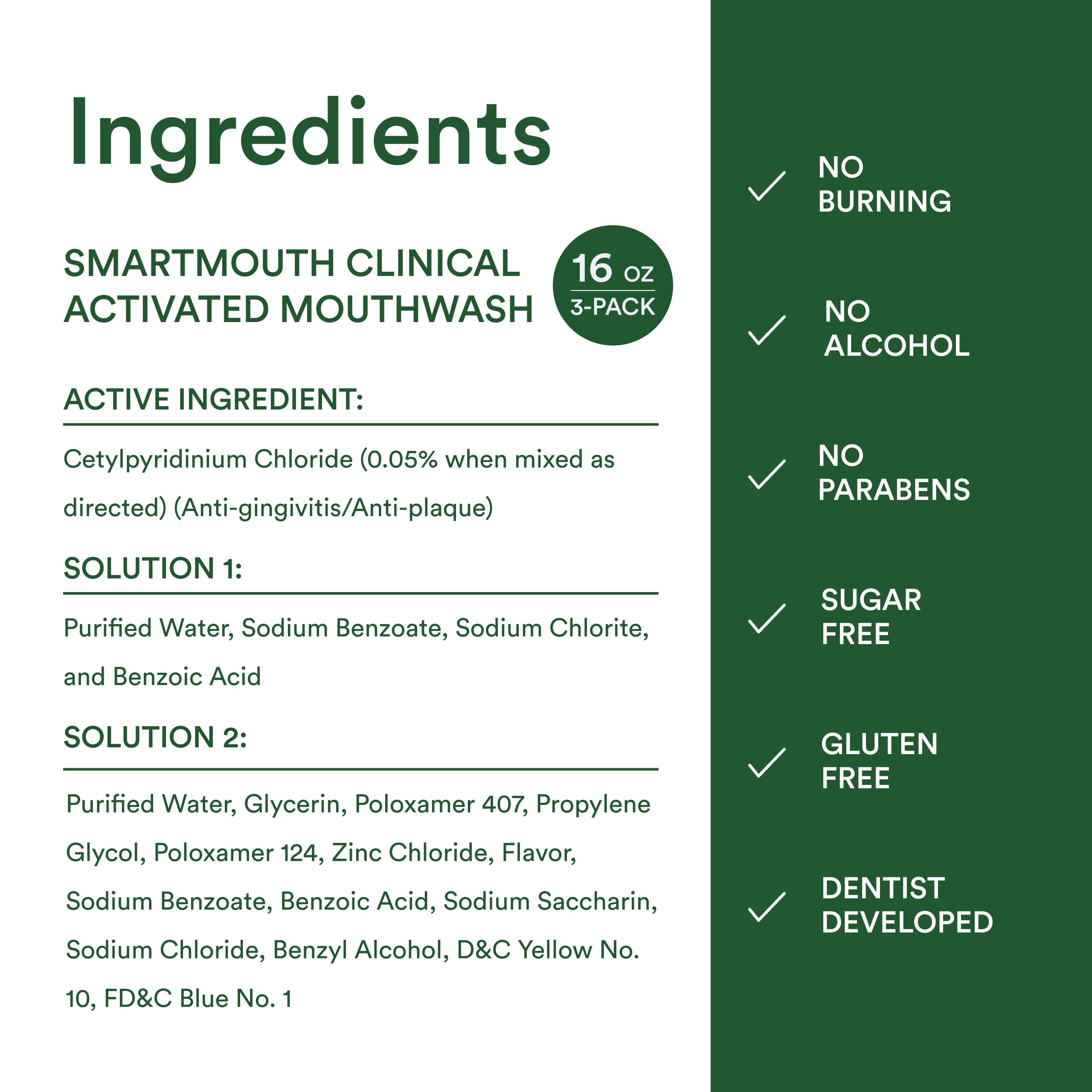 SmartMouth 3-pack bundle showing value for multiple bottles