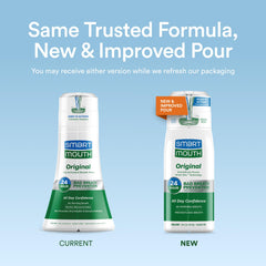 SmartMouth Original Activated Mouthwash bottle with fresh mint flavor for all-day breath