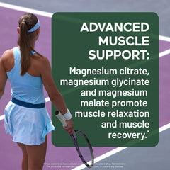 SMARTERNUTRITION Smarter Magnesium Complex capsules in hand, easy daily dose.