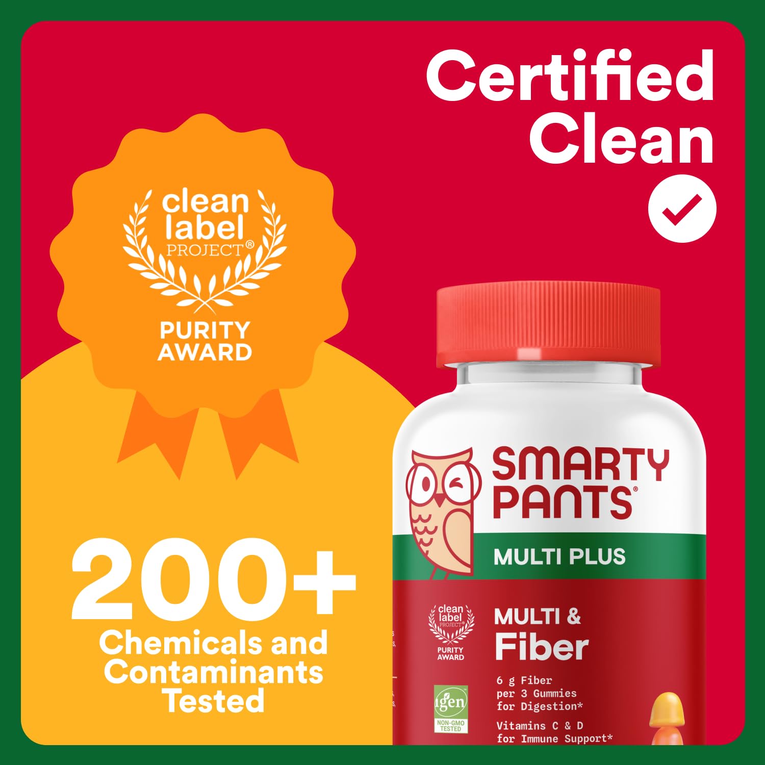 SmartyPants ingredients list close-up highlights D3, B12, and omega-3.
