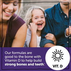 SmartyPants Toddler Multivitamin Gummies age-2-3-use illustration showing dosing.