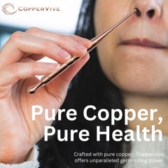 SmartYOU CopperVive 10mm rounded tip for broader body massage and reflexology.
