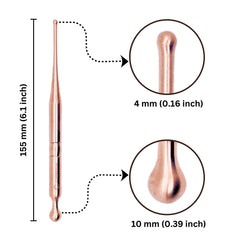 SmartYOU CopperVive 4mm fine tip for pinpoint nasal hygiene application.