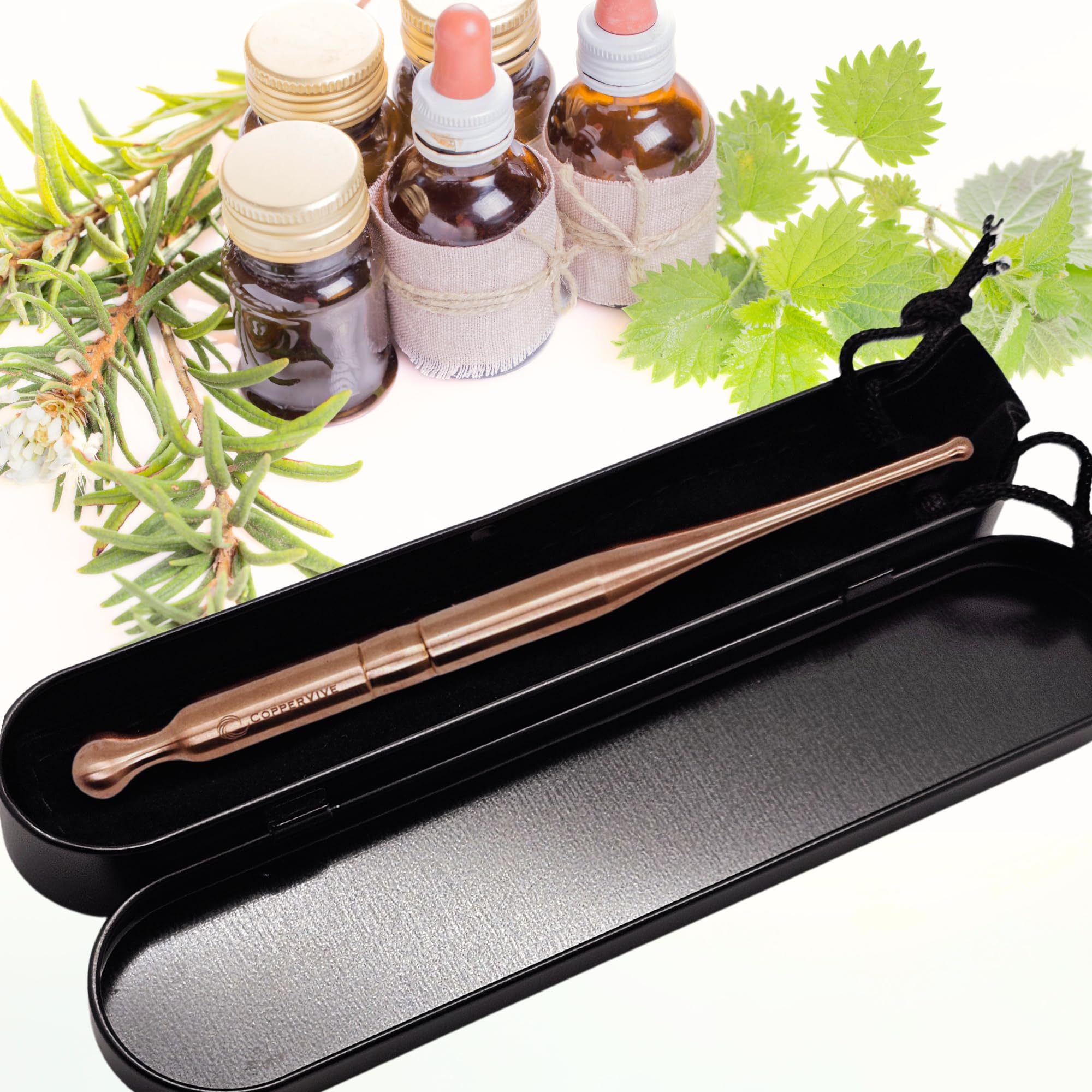 SmartYOU CopperVive promotes stress relief and grounding through targeted pressure points.