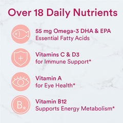 SmartyPants Zinc citrate label closeup for balanced nutrition.