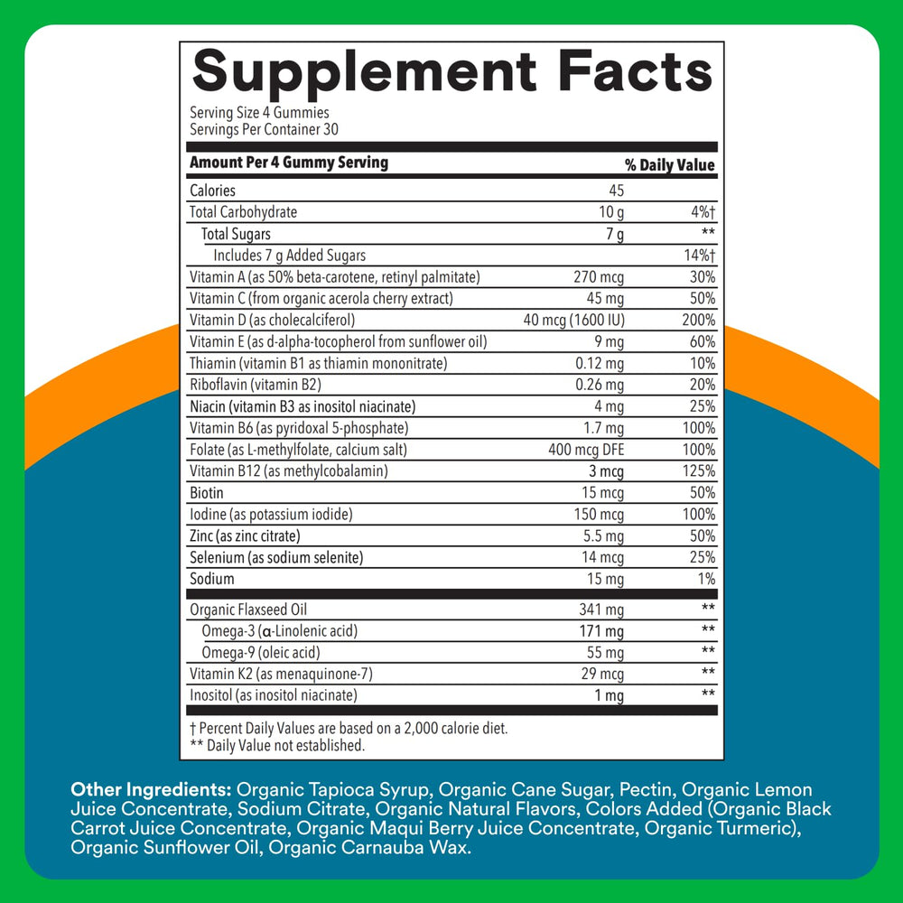 SmartyPants Mens Organic Multivitamin Gummies cherry flavor for a tasty daily supplement.